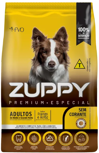 Raçao Zuppy Caes Adultos Frango E Arroz 20kg