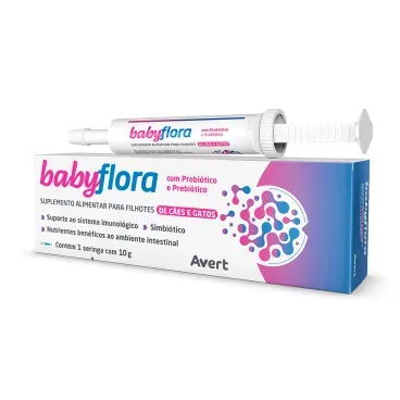 Suplemento Pasta Babyflora Filhotes Avert 10g