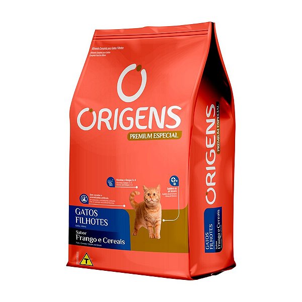 Ração Origens Gatos Filhotes Frango 1kg
