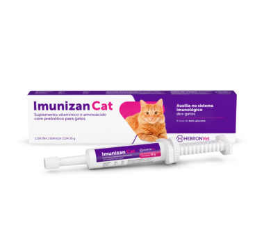 Suplemento Imunizan Cat Hebron Vet Para Gatos 30g
