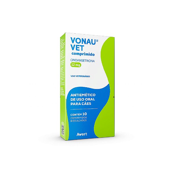 Antiemético Avert Vonau Vet 12mg Para Cães 10 Comprimidos