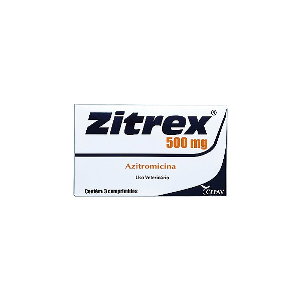 Zitrex 500mg Cepav 6 Unidades