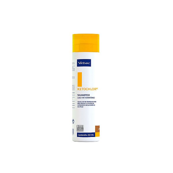Shampoo Virbac Ketochlor Para Cães 250ml