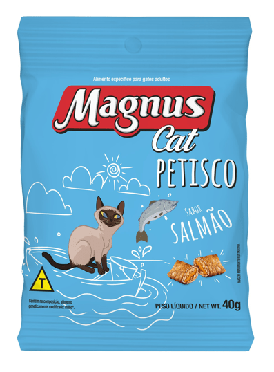 Petisco Magnus Cat Sabor Salmão 40g