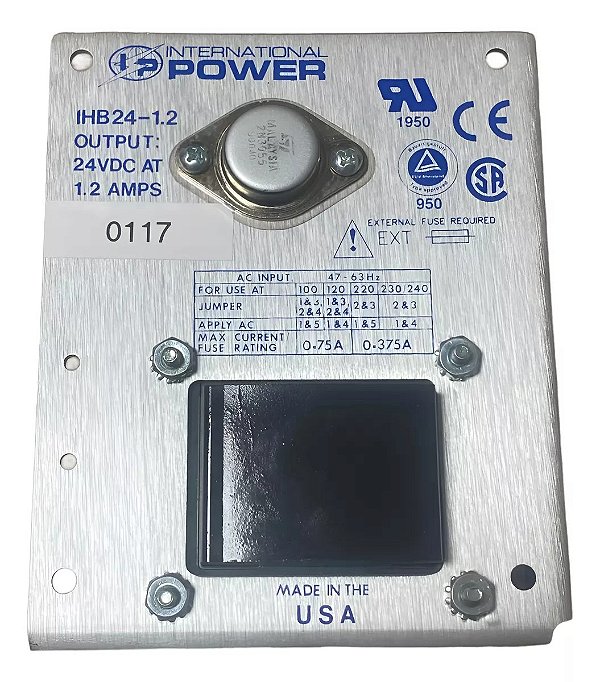 Fonte Chaveada International Power 24v 1.2a Ihb24-1.2