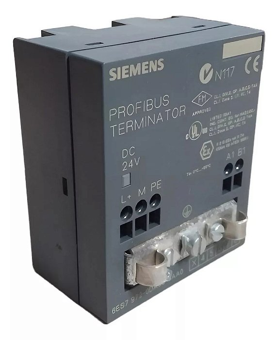 Siemens Terminador Profibus 24v Modelo 6es7972-0da00-0aa0
