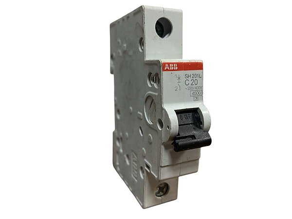 Disjuntor Monopolar Curva C 20 230/400v - Abb