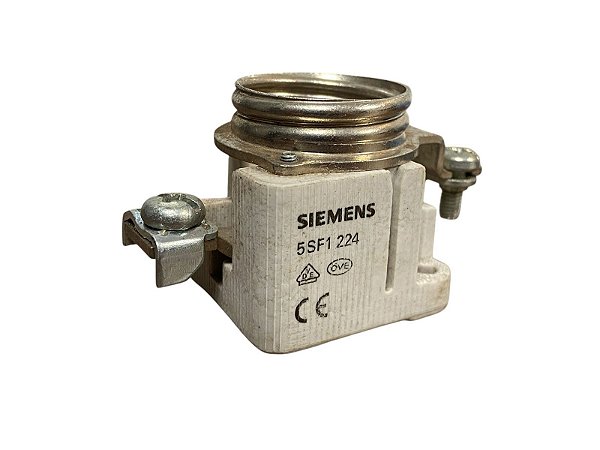 Base De Fixação Comum Para Fusível Ez 63a Siemens 5SF1 224