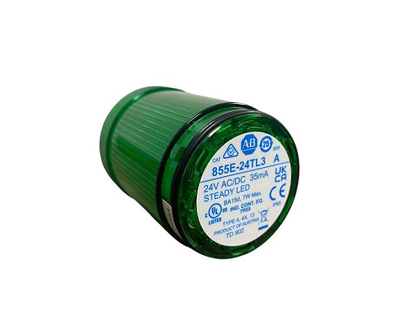 Allen bradley 855e-24tl3 Módulo De Luz 50mm