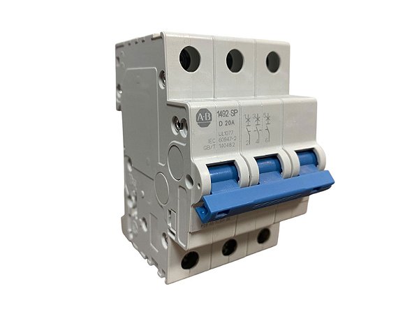 Disjuntor Tripolar Allen Bradley 1492-SPM3D200 20a