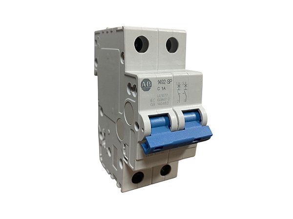 Disjuntor Bipolar Allen Bradley 1492-spm2c010 1A
