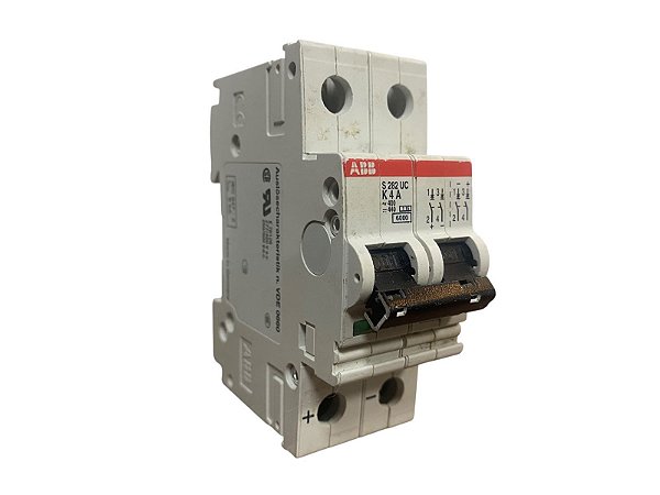 Disjuntor Bipolar S 282 UC K 4a 400-440v