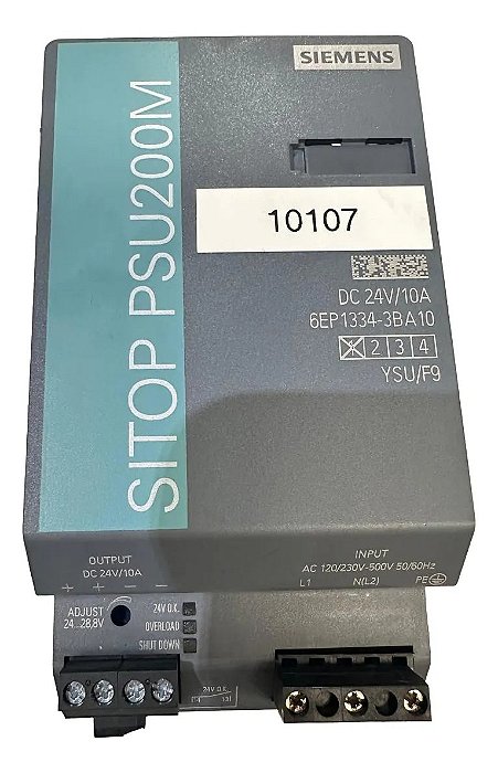 Siemens Sitop Psu200M 6EP1334-3BA10 DC24/10A