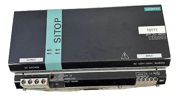 Siemens Sitop Modular 6ep1337-3ba00 40A 1/2PH