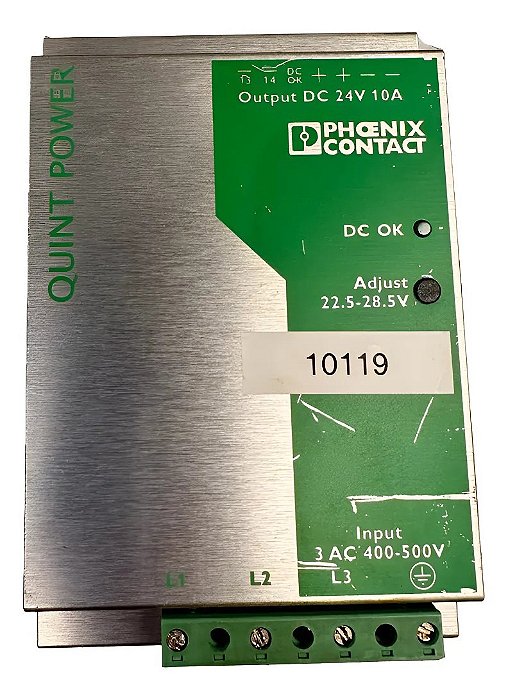 Phoenix Contact Fonte 2938617 QUINT PS-3X400-500AC/24DC 10A