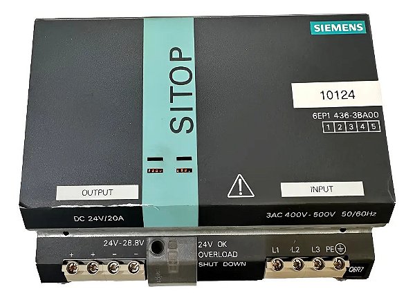 Siemens 6ep1436-3ba00 Sitop Power20 400-500v