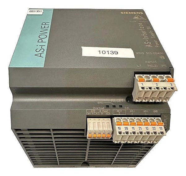 Siemens 3rx9503-0ba00 Fonte As-interface Power Supply 8A
