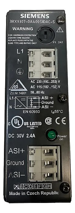 Siemens Sidac-s 3rx9307-0aa00 Dc 30v 2.4A