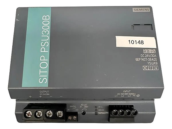 Siemens Sitop Psu300b 6ep1437-3ba20 Dc 24v 30A
