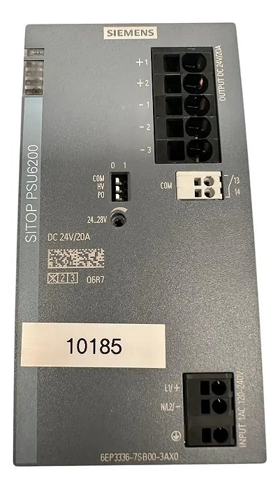 Siemens Sitop Psu6200 6ep3336-7sb00-3ax0 DC 24V 20A ( Novo )