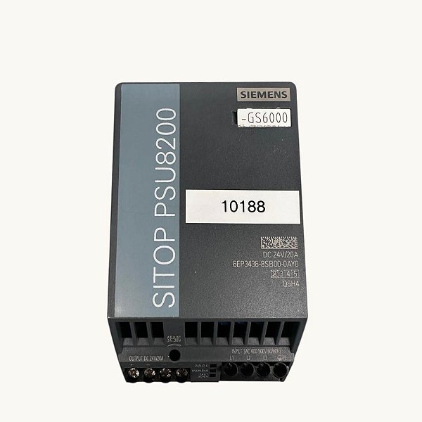 Siemens Sitop Psu8200 6ep3436-8sb00-0ay0 (Q6H4 ) Dc 24v 20A