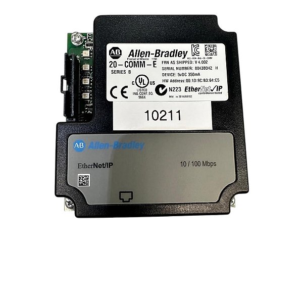 Allen-bradley 20-comm-r adaptador comunicação EtherNet/IP