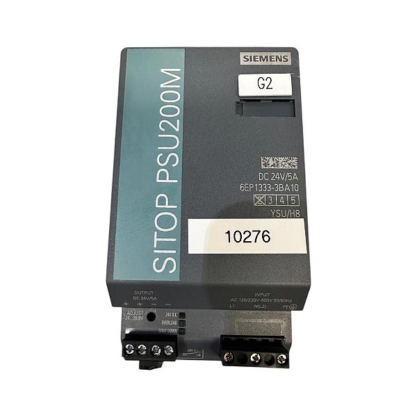 Siemens Sitop Psu200M 6EP1333-3BA10 DC 24V  5A YSU/H8