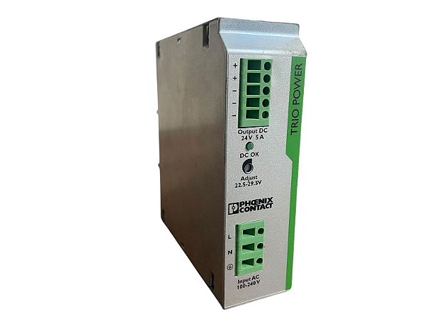 Phoenix Contact TRIO-PS/1AC/24DC/5 INPUT 100-240V