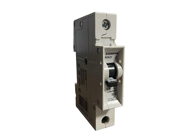 Disjuntor Unipolar 25a Curva B Siemens 5SX21