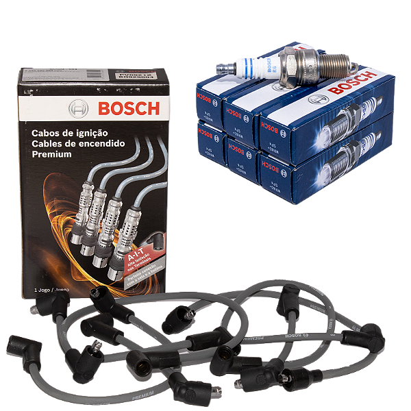 Jogo Cabos + Velas 9295080004 F000KE0P04 Original Bosch