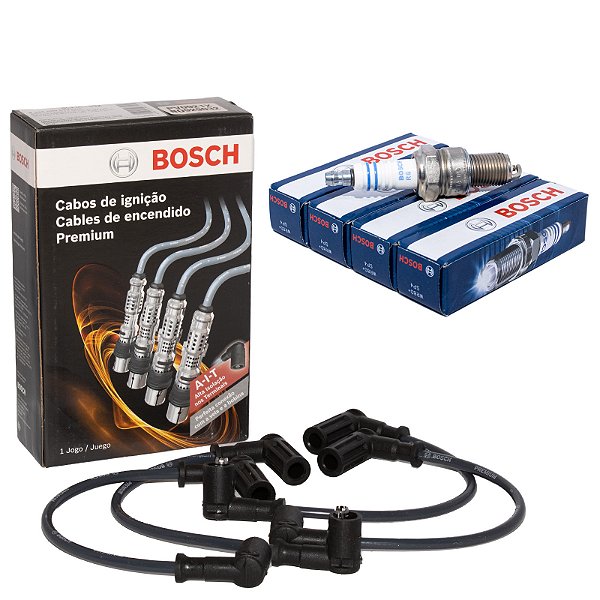 Jogo Cabos + Velas 9295080032 F000KE0P04 Original Bosch
