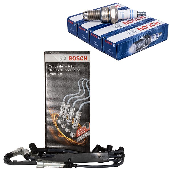 Jogo Cabos + Velas F00099C081 F000KE0P05 Original Bosch