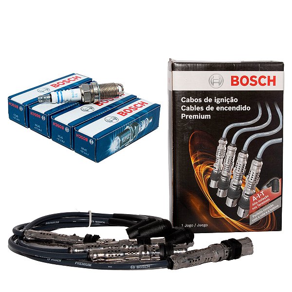 Jogo Cabo + Velas F00099C078/F000KE0P06 Original Bosh