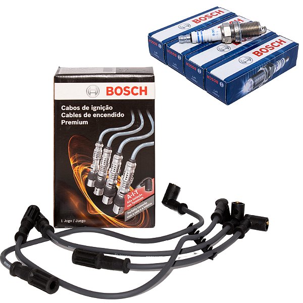 Jogo Cabos + Velas F00099C130/F000KE0P07 Original Bosch