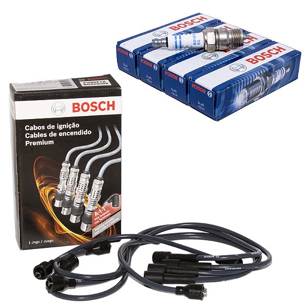 Jogo Cabos + Velas 9295080000/F000KE0P15 Original Bosch