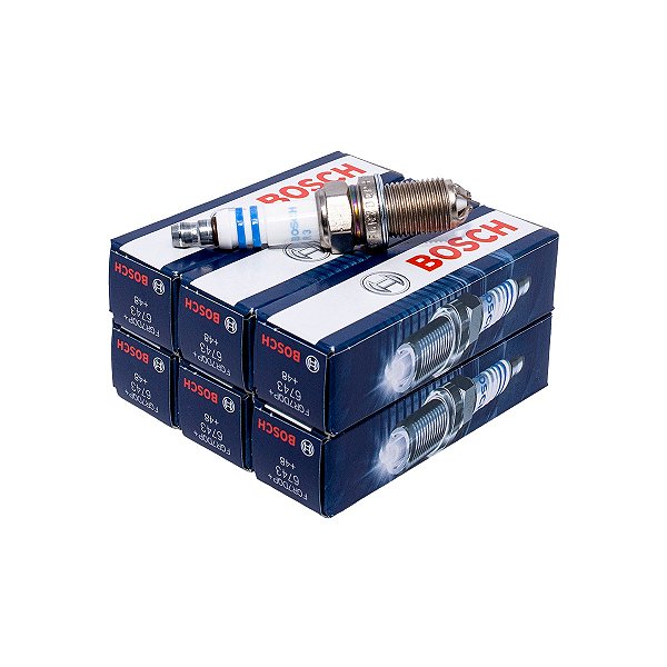 Kit 6 Vela Ignição 0242236562 Original Bosch