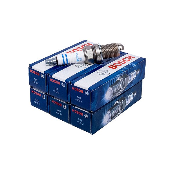 Kit 6 Vela Ignição F000KE0P02 Original Bosch