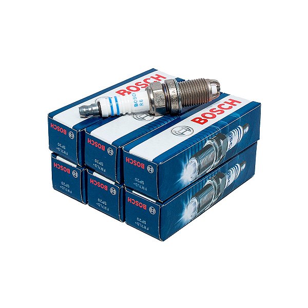 Kit 6 Vela Ignição F000KE0P20 Original Bosch