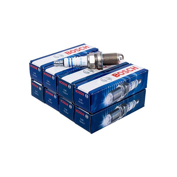 Kit 8 Vela Ignição F000KE0P02 Original Bosch