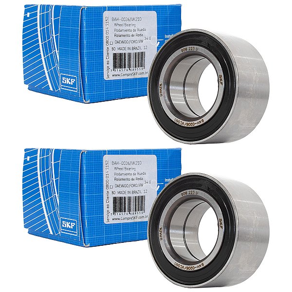 Kit 2 Rolamento Roda BAH0036/VK210 Original Bosch