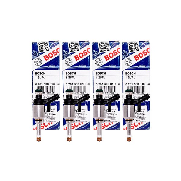 Kit 4 Bico Injetor 06l906036j Original Bosch