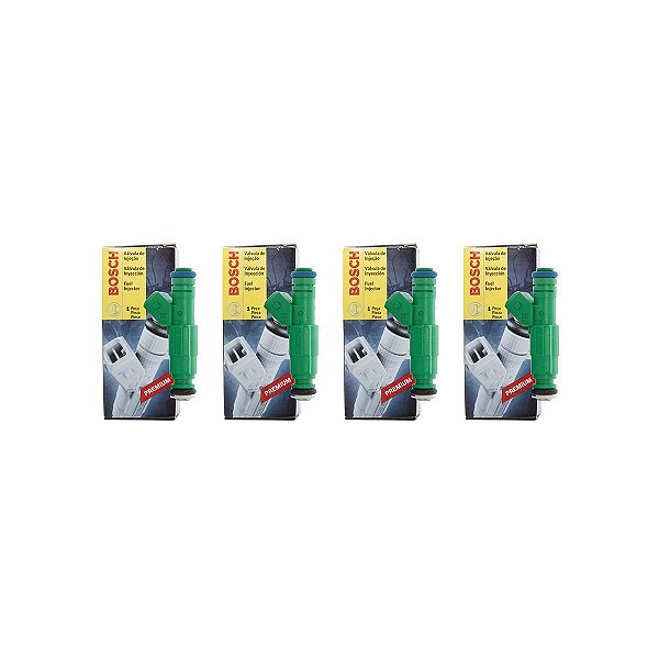 Jogo 4 Bico Injetor 0280157147 Original Bosch