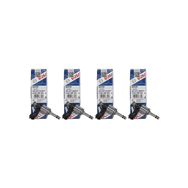 Jogo 4 Bico Injetor 0261500333 Original Bosch