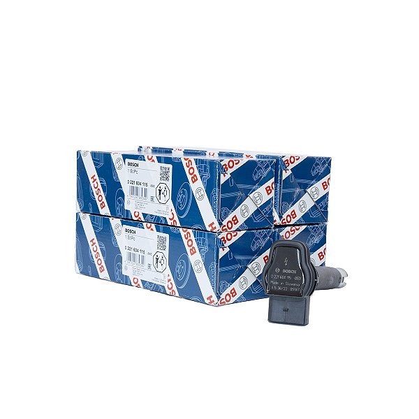 Kit 4 Bobina Ignição 0221604115 Original Bosch