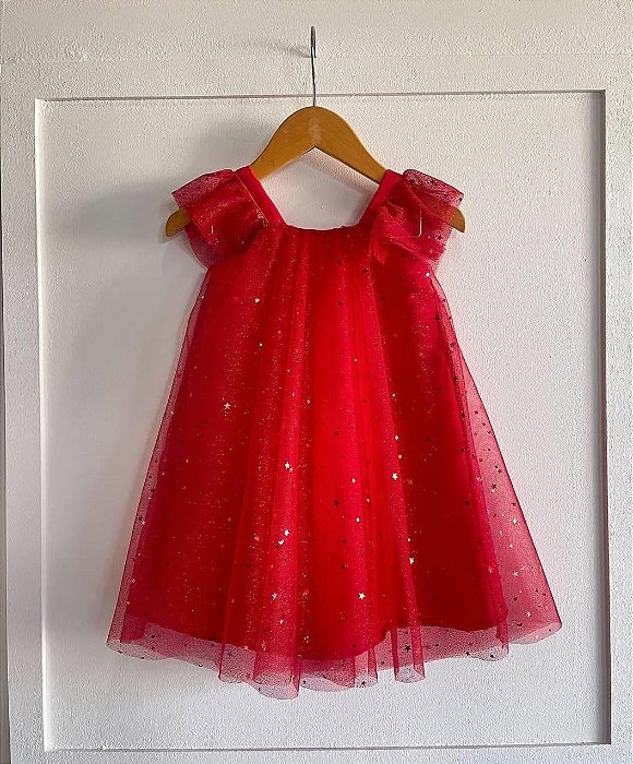 Vestido Cristal vermelho