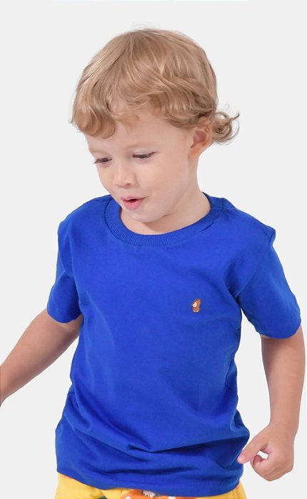 Camiseta básica Azul