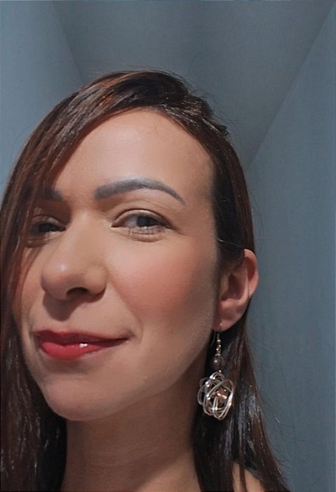 Brinco Peruano argola espiral 3