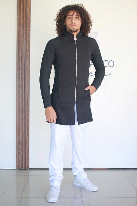 Jaleco Verona Masculino Preto | Signature