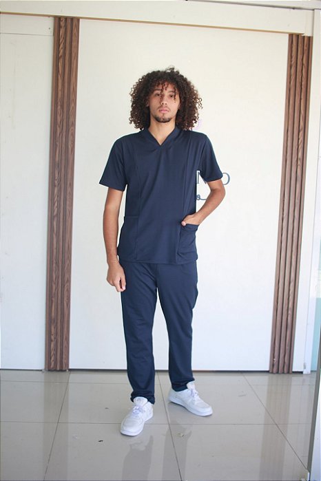 Scrub Milano Masculino Marinho| Signature