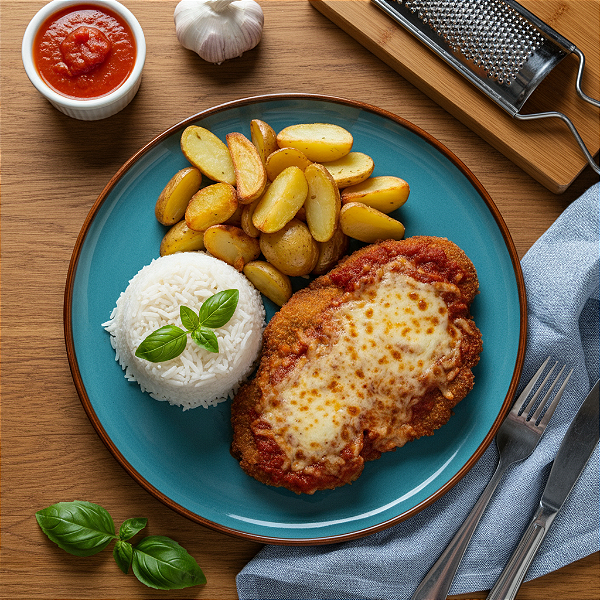 Mignon à Pamergiana, Arroz Branco e Batatas ao Murro